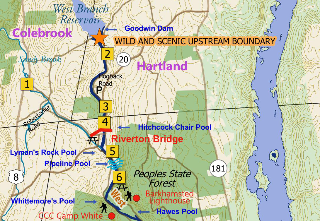 wild and scenic Framington River mapping project